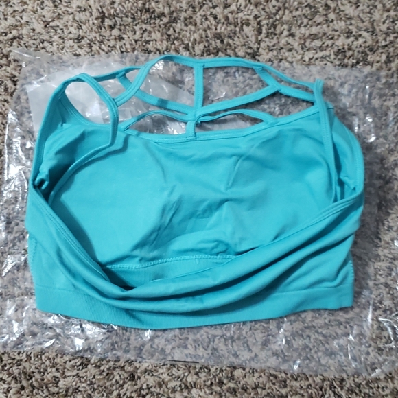 Brand New Zenana Web Detail Mint Bralette L/XL - Picture 9 of 11